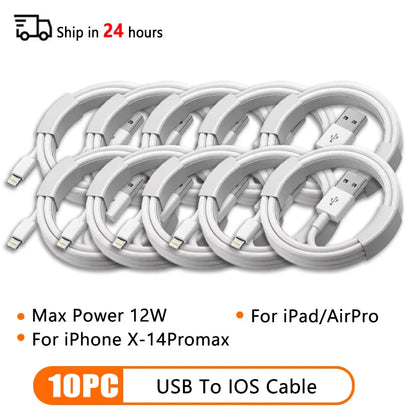 PD 60W USB-C to USB-C Fast Charging Cable – 2M Power Delivery Cord for iPhone 6-16 Series, iPad & USB-A Devices