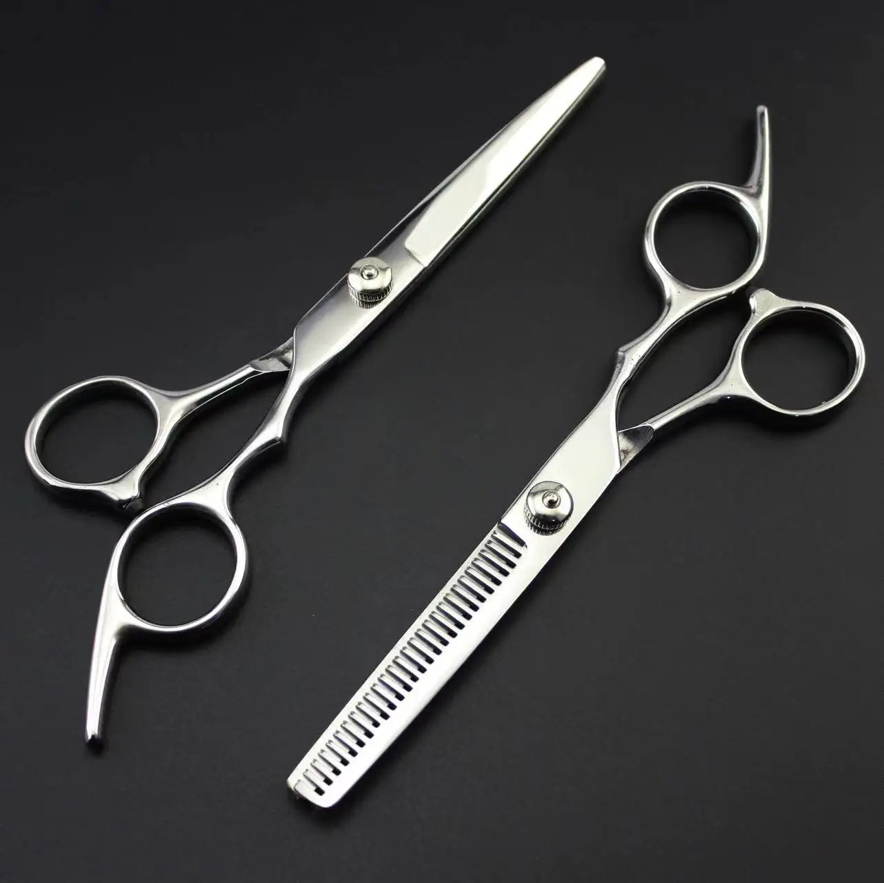 Pet Grooming Scissors Set – Professional Dog Hair Trimming Tools, Bent & Straight Scissors, Teddy Haircut Clippers