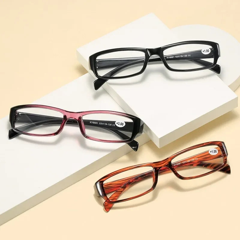 New Resin Wood Grain Reading Glasses – Presbyopic Eyewear for Men & Women, Stylish Gafas De Lectura Mujer