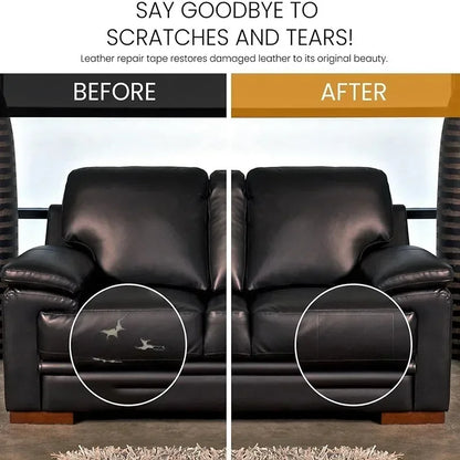 Self-Adhesive Leather Repair Tape – Cuttable Patch for Sofas, Couches, Furniture & Car Seats, Ideal for Home & Restaurant