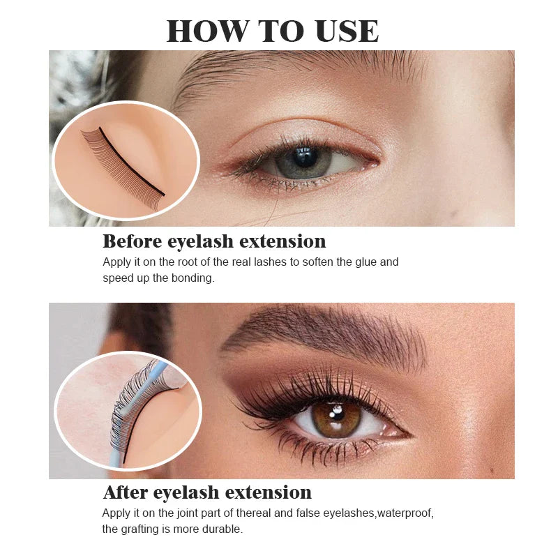 NATUHANA Super Bonder Eyelash Glue – Quick-Drying Long-Lasting Adhesive for Eyelash Extensions