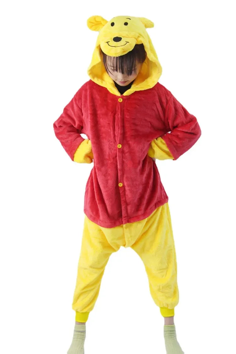 TAKARA TOMY Pokémon Kids Onesie - Jigglypuff, Pikachu, Gengar, Snorlax & Bulbasaur Cosplay Pajamas