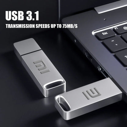 Original Xiaomi 2TB USB 3.0 Pen Drive – High-Speed Metal Flash Storage, Waterproof