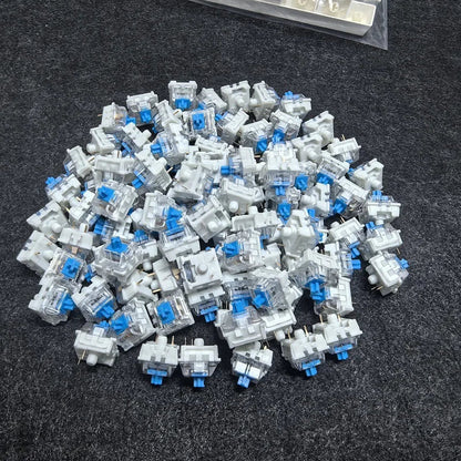 Mechanical Keyboard Switches - Hot Swappable 3 Pin Blue Red Brown Customizable Key Switches