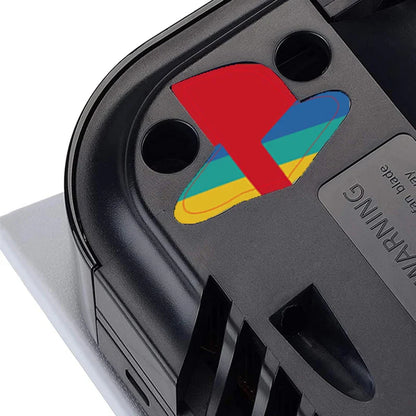 DATA FROG Custom Vinyl Decal Skins for PS5 - Logo Underlay Sticker for PS5 Console Disc and Digital Versions (2023)
