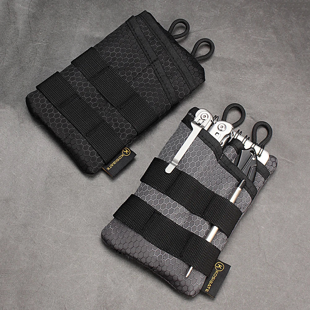 Mini EDC Tactical Pouch – Multifunctional Outdoor Hunting Tool & Key Card Storage Bag