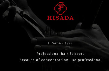 HISADA Professional Hairdressing Scissors – 6.0 Inch VG10 Barber Scissors for Salon Hair Cutting