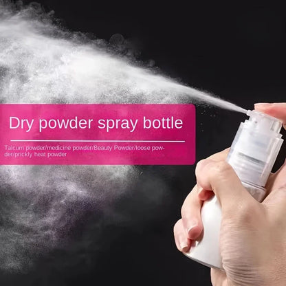 2pcs Hair Fiber Powder Spray Bottles – Refillable Makeup & Hair Applicator Dispenser for Salon & Travel