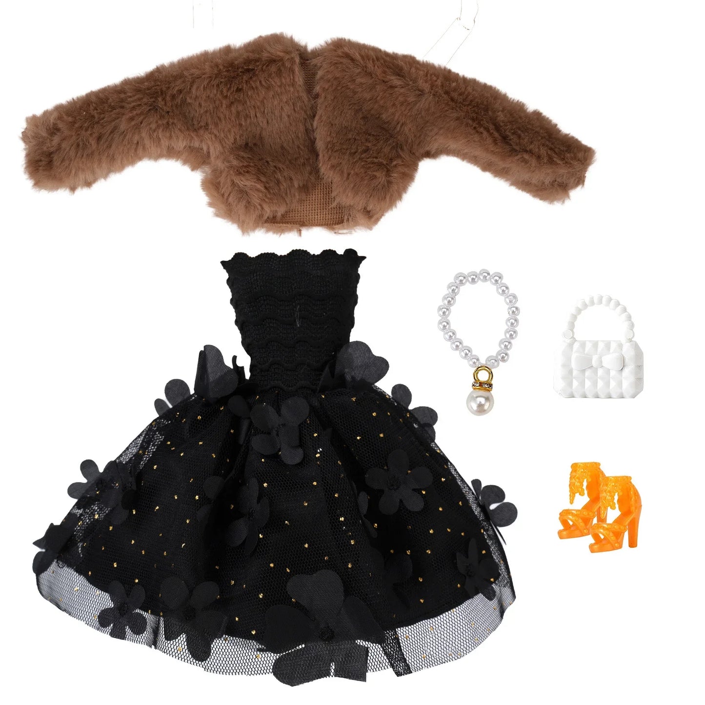 30cm Doll Clothes & Accessories – Dress for Babi, Blyth, 1/6 BJD Dolls, Birthday & Christmas Gift for Girls