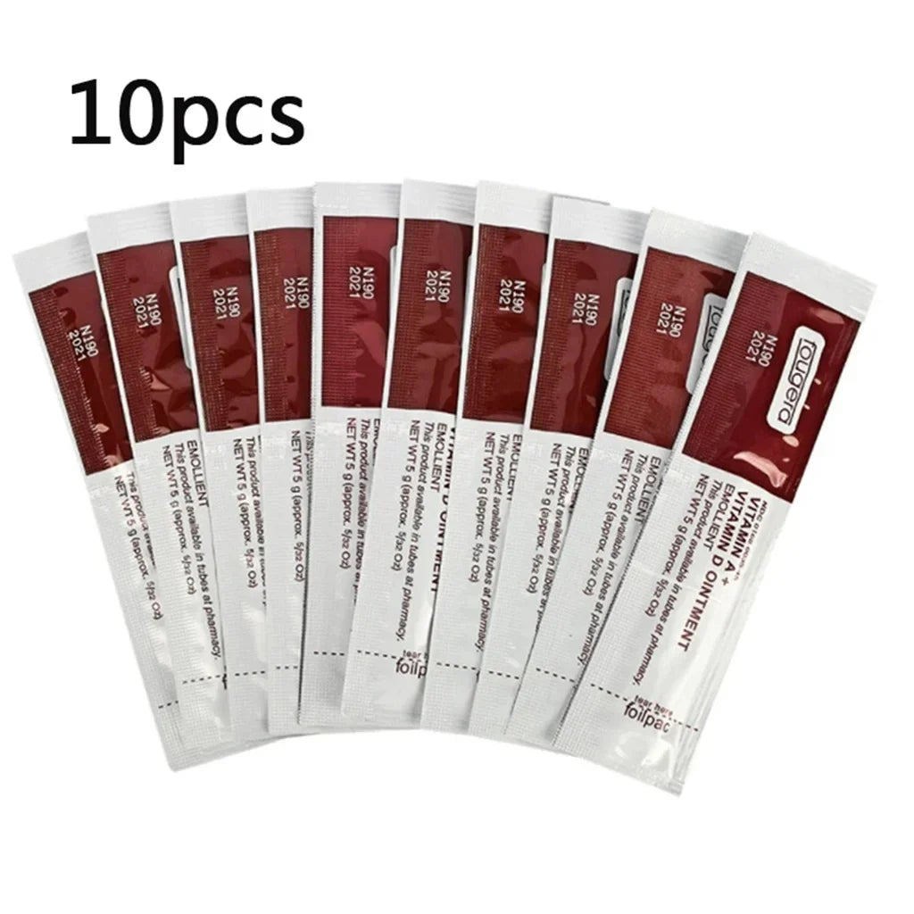 100pcs Tattoo Aftercare Cream – Anti-Scar Vitamin Lotion for Permanent Makeup, Eyebrow, Eyeliner & Lips, 5g