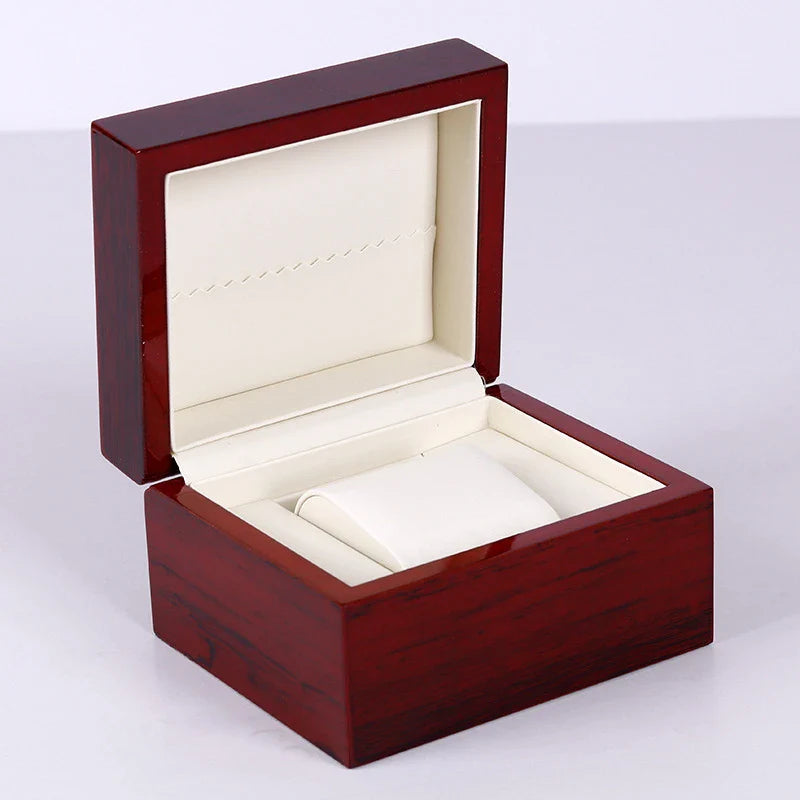 Luxury Wooden Watch Box Organizer – 1/2/3/5/6/10/12 Grid Slots Display Case for Men & Women Watches Jewelry