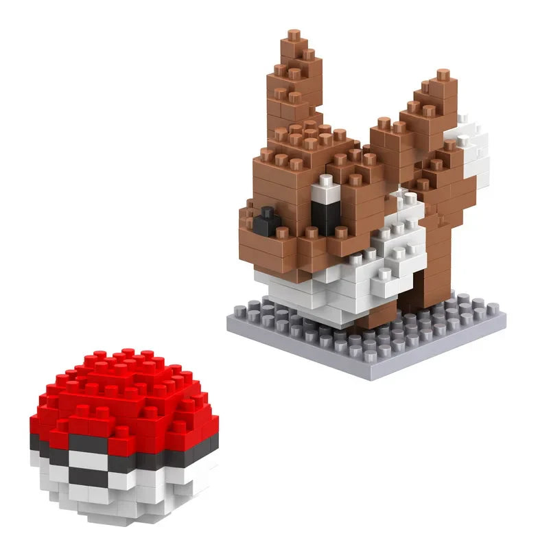 Pokemon Building Block Toy Set – Pikachu, Charizard, Blastoise, Bulbasaur & Gengar Anime Brick Figures for Kids Gift (75 Styles)