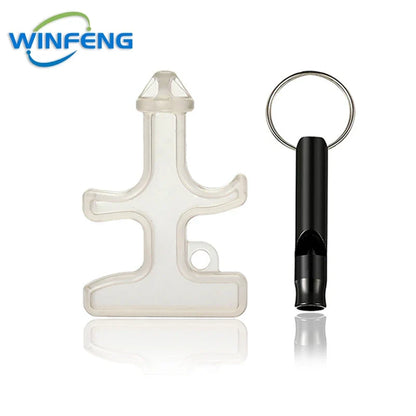 Nylon Plastic Steel Self-Defense Stinger – Emergency Glass Breaker & EDC Survival Tool for Outdoor Camping