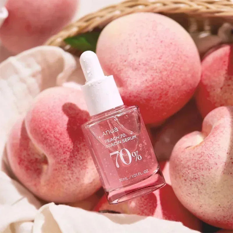 Anua Peach 70 Niacinamide Serum 30ml – Moisturizing Daily Facial Serum, Korean Skincare Beauty