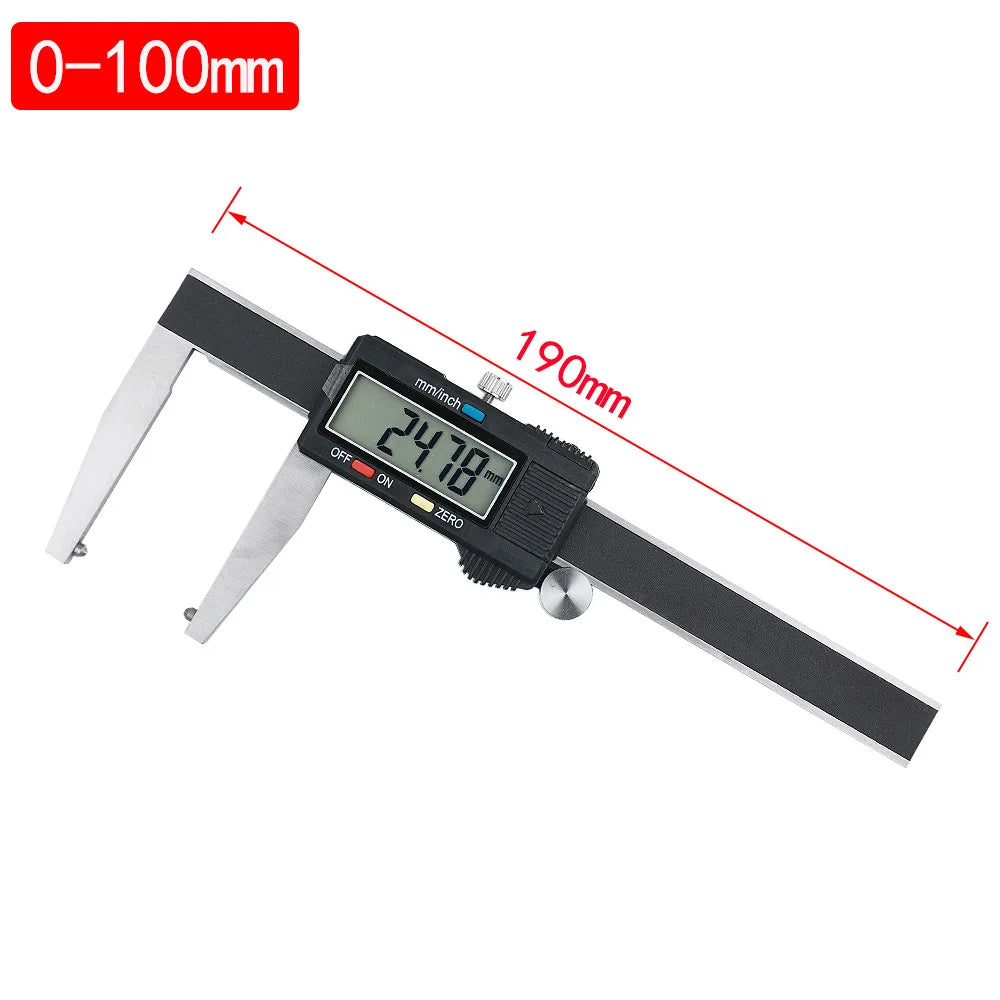 0-60/80mm Digital Disk Caliper - Vernier Brake Disc & Rotor Measurement Tool