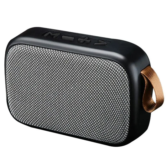 Wireless Mini Bluetooth Speaker – Fabric Design, TF Card Support, 3D Stereo Sound for Outdoor Use