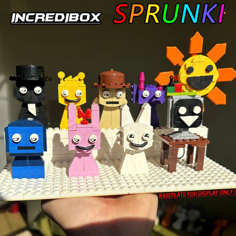 New Moc Incredibox Sprunki Building Blocks Toy – Horror Anime Music Game Gift for Birthday & Christmas   2/2