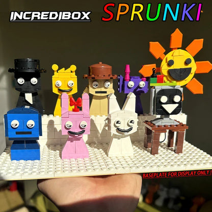 New Moc Incredibox Sprunki Building Blocks Toy – Horror Anime Music Game Gift for Birthday & Christmas   2/2