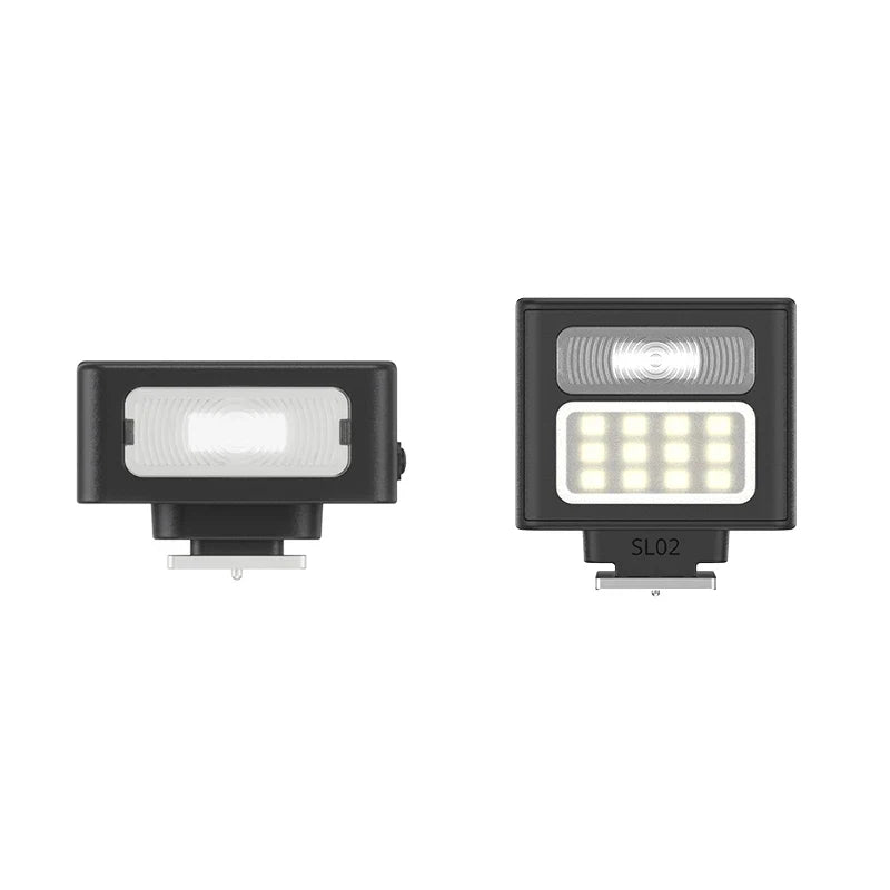 Ulanzi SL01/SL02 Mini Camera Flash – GN8 6500K SpeedLite for Canon, Sony, Nikon, Fuji DSLR, Vlog & Outdoor Photography