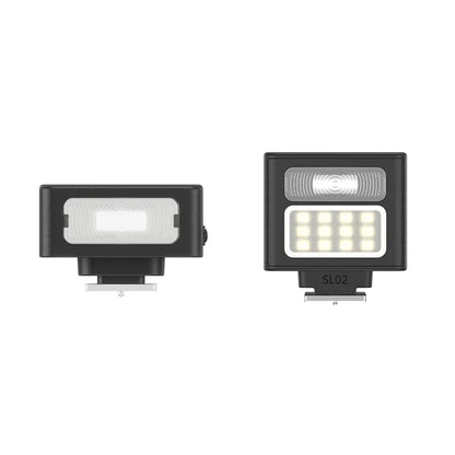 Ulanzi SL01/SL02 Mini Camera Flash – GN8 6500K SpeedLite for Canon, Sony, Nikon, Fuji DSLR, Vlog & Outdoor Photography