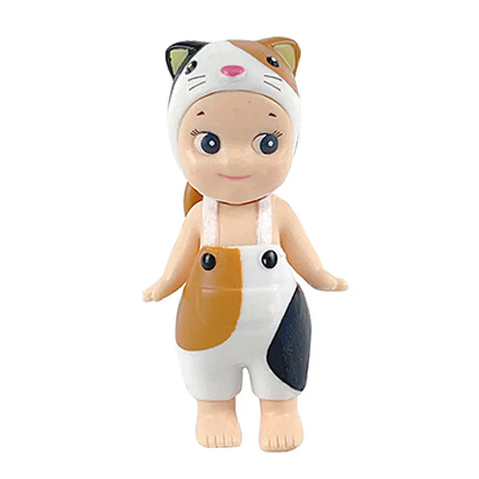 1/4/6/9PCS Random Sonny Angel Cat Blind Box - Cats Life Mini Action Figures & Ornaments, Perfect Christmas Gifts for Kids Fans