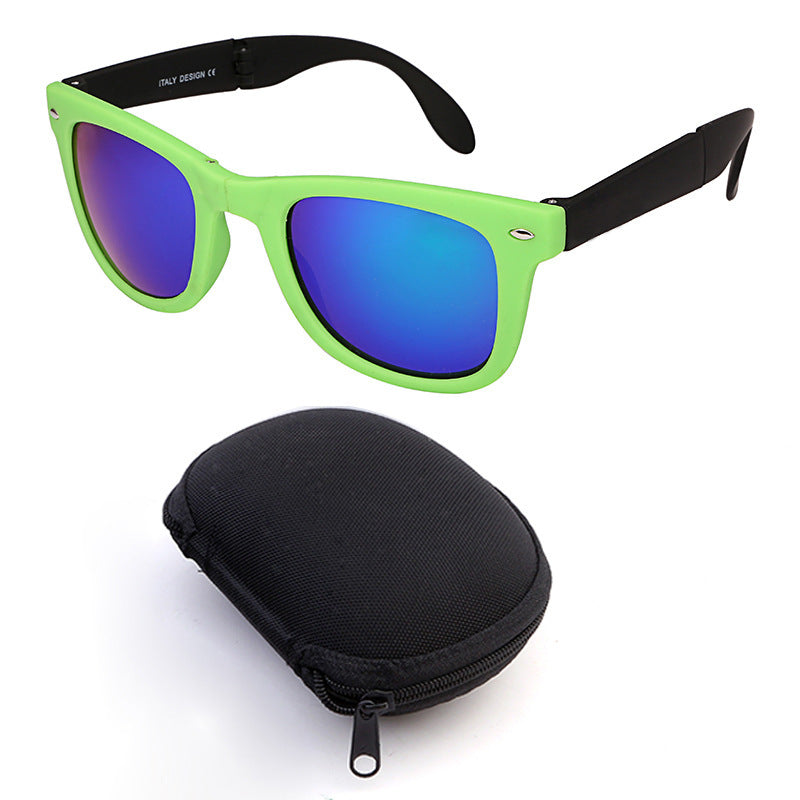 2025 Foldable Square Sunglasses – UV400 Men’s Driving & Women’s Outdoor Sports Cycling Goggles