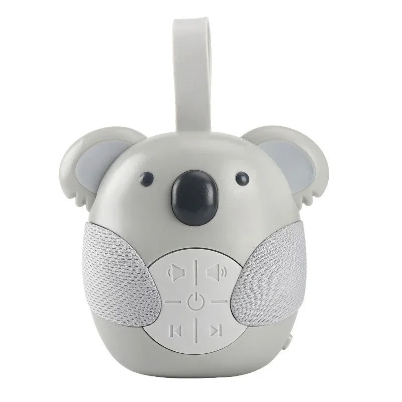Portable White Noise Machine for Babies – Soother with 5 Music Sounds, Night Light & Timed Shutdown for Toddler Sleep