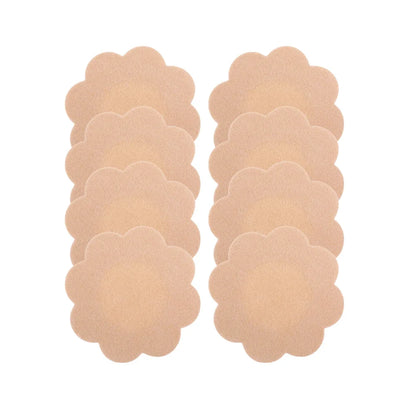 Invisible Nipple Covers - Ultra-Thin Fabric Adhesive Breast Pads for Women, Seamless Everyday Wear