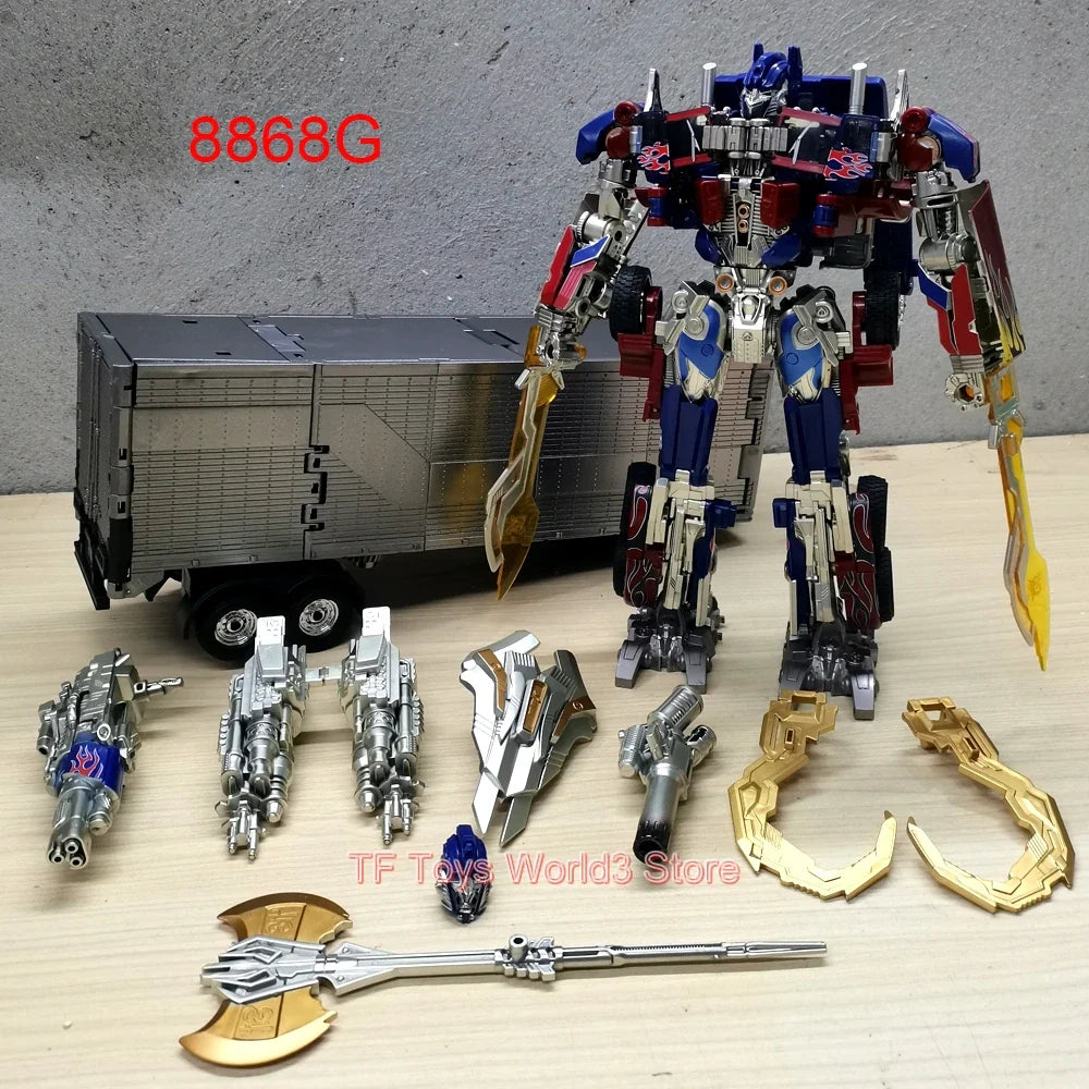 YOUHU 8868G Transformation Toys – SS05 OP Commander Trailer & Circular Arsenal Combiner Action Figure Robot Model