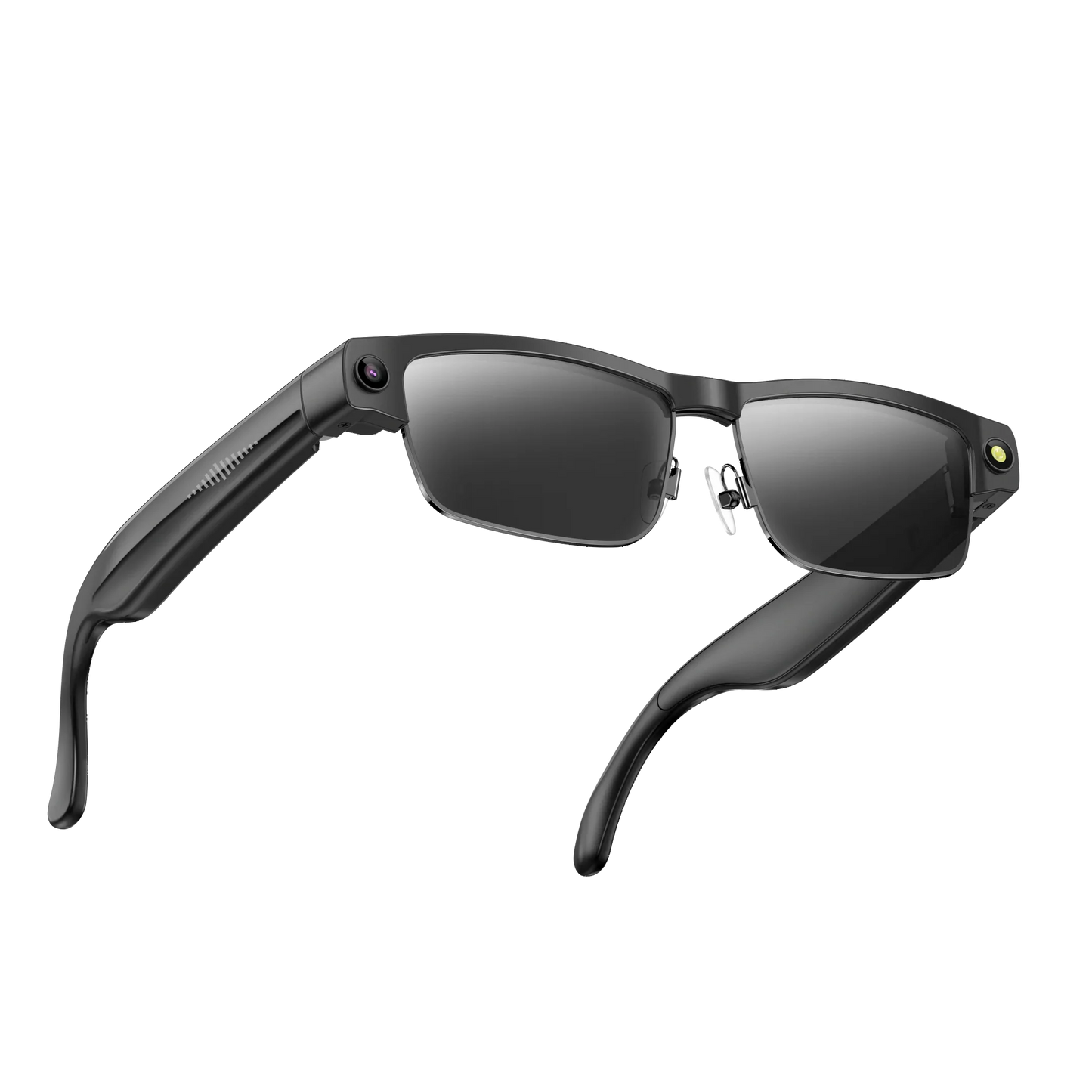 AI Smart Camera Glasses — 8MP with Bluetooth for Calls & Music, Object Recognition, and AI Translation