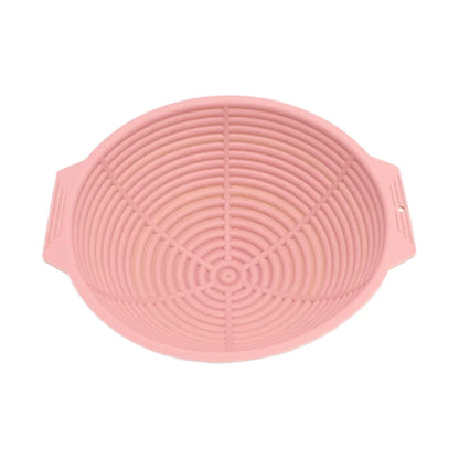 Collapsible Silicone Bread Proofing Basket – Non-Stick Fermentation Basket for Sourdough and Various Bread Baking