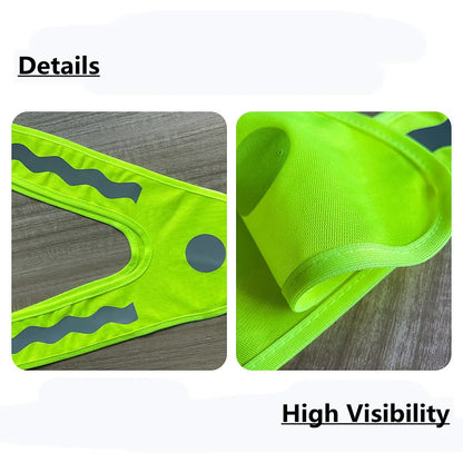 Safety Reflective Vest for Kids - High Visibility Clothing for Children, Security Protection, Perfect for Night Walkers