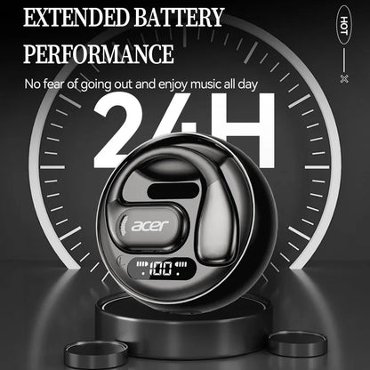 Acer OHR510 Wireless Bluetooth Headphones – Open-Ear Sports Earphones for Running, Fitness, Mobile, Tablet & Laptop Multi-Device Compatibility