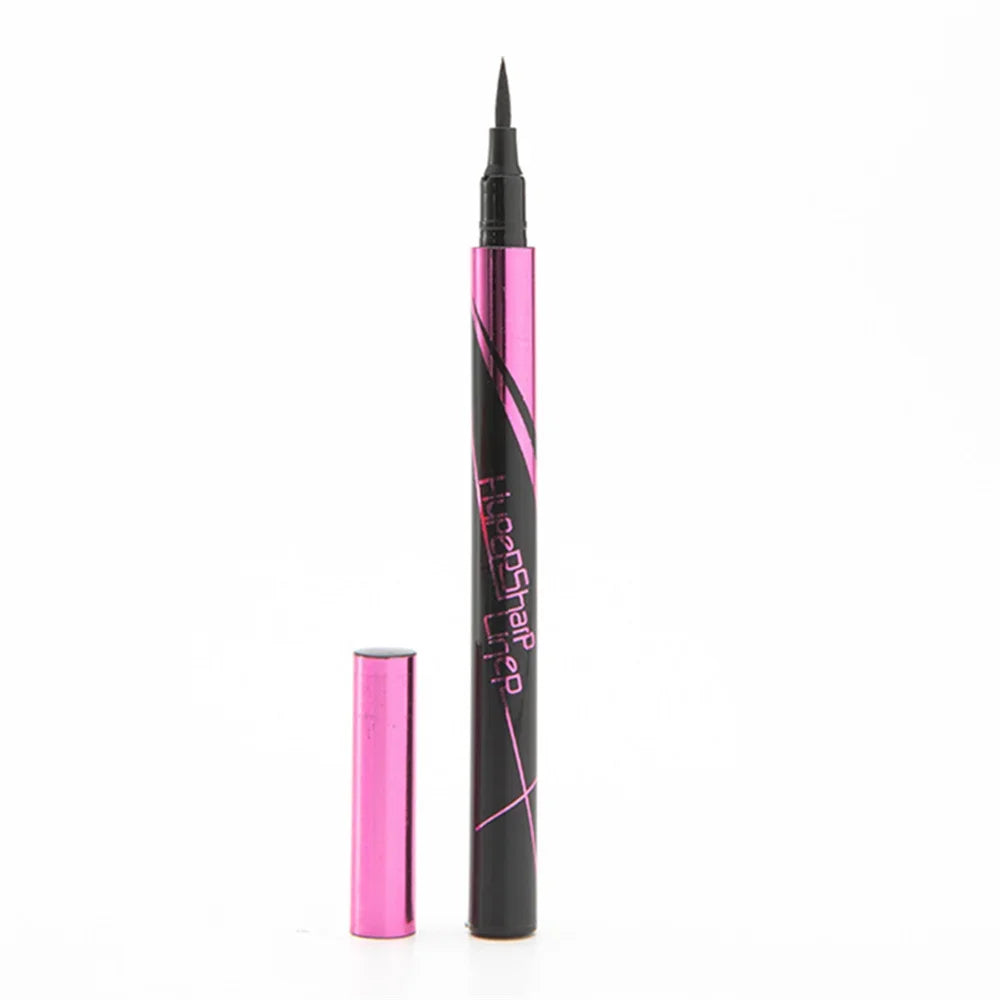 Black Liquid Eyeliner Pencil – Natural Smooth, Waterproof, Quick-Dry, Non-Smudging & Long-Lasting Eye Makeup