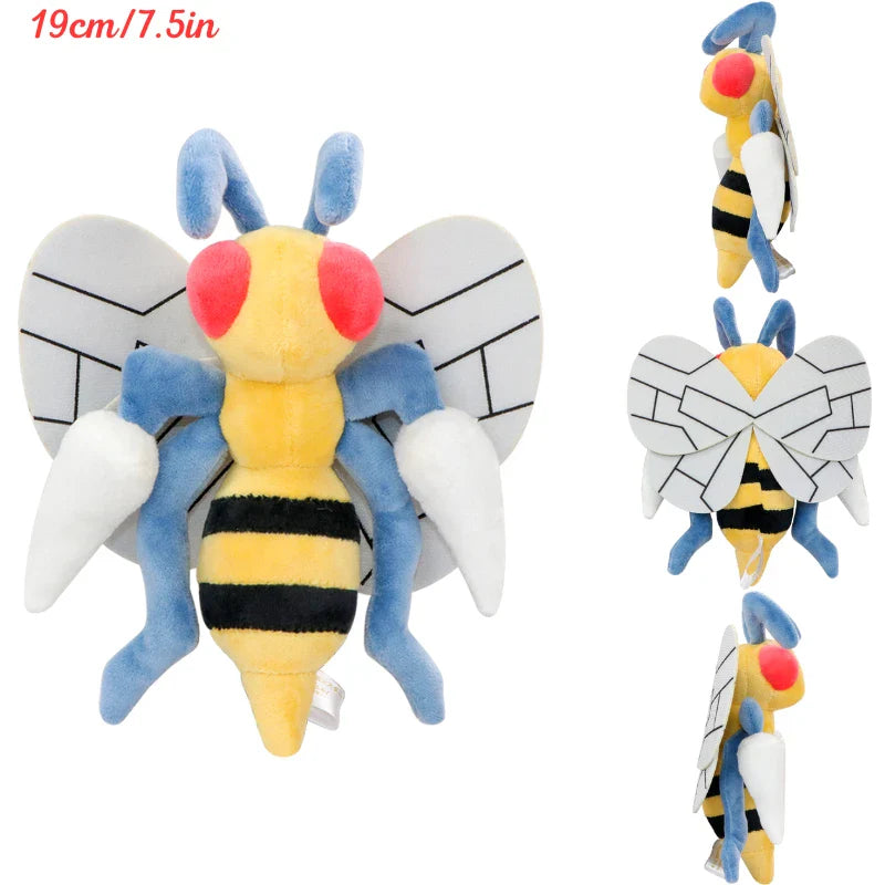 Pokemon Plush Toys Set – Soft Cubone, Palafin, Tinkatink, Grafaiai, Beedrill, Charcadet, Gengar & Duskull Dolls Birthday Gifts