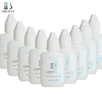 I Beauty 15ML Eyelash Extension Gel Remover — Clear Glue Remover for Professional Use