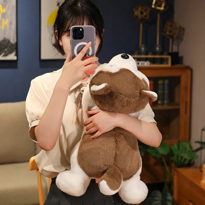 30/40cm Cute Husky Dog Plush Toy – Soft Kawaii Stuffed Puppy Pillow Doll for Xmas Gift