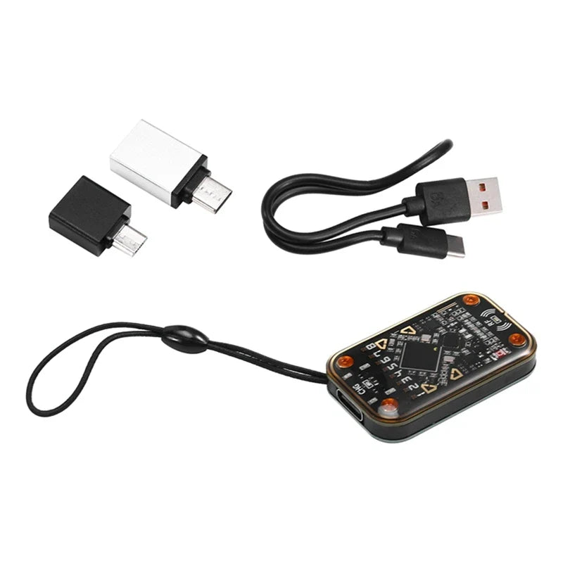 Chameleon Ultra Contactless Smart Card Emulator – RFID Smart Chip Reader + 3x CUID/UID Keychains, NFC Compliant