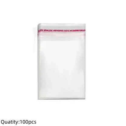 50PCS Self-Adhesive Display Card — 4x10cm Price Tags for Bracelets, Keychains & Jewelry Packaging, Small Business Labels