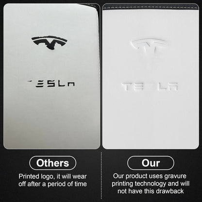 Tesla Model 3/Y 2017-2024 Armrest Cover – Leather Center Console Protector Interior Accessory