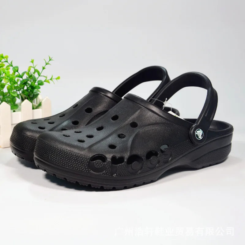 2022 CROOS 10126 Classic Beya Hole Sandals - Men's Couple Outdoor Beach Shoes with EVA Sole