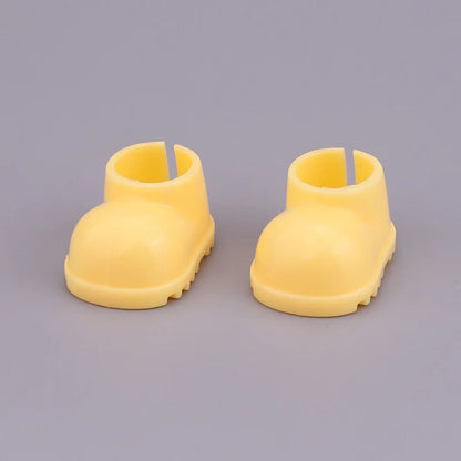 15-17cm Labubu Doll Clothes — Waterproof Raincoat & Rain Boots Outfit Set with Matching Accessories