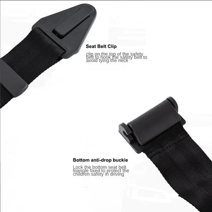 Car Child Seat Belt Retainer : Anti-Stroke Shoulder Guard Buckle Adjuster for Kids - Secure Adjustment & Fixation Seatbelt Accessory