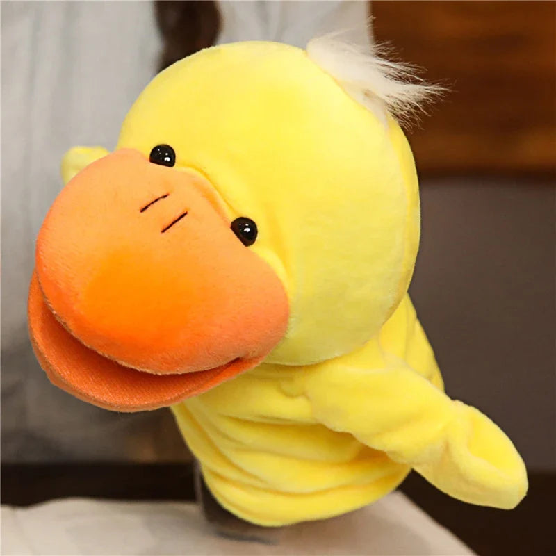 Cartoon Plush Hand Finger Puppets - Favorite Party Supply Toy for Family Gatherings