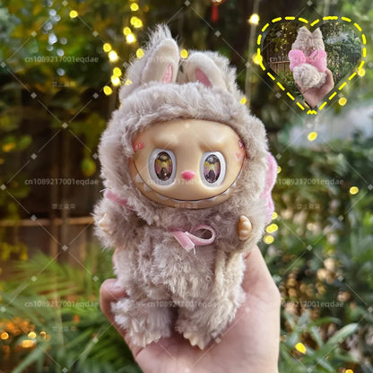 New Monster Labubu Series Winnie DIY Vinyl Doll — Creative Change Pendant Toy, Blind Box Gift for Girls' Birthday