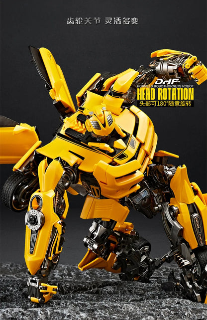 Autobots Transformation Toy – 28cm Alloy Warhammer Bumblebee Action Figure, Boy’s Birthday Gift
