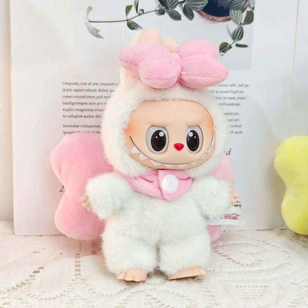 Labubu V1 V2 V3 Doll Clothes — Plush Idol Angel Wings Series DIY Decoration & Accessories Gift