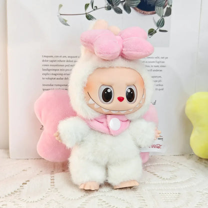 Labubu V1 V2 V3 Doll Clothes — Plush Idol Angel Wings Series Decoration DIY Toy Accessories Gift