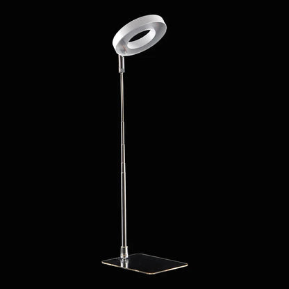 LED Indoor Angel Ring Plant Growth Light - USB 5V with On/Off Timer - Retractable Height Full Spectrum Simulated Sunlight