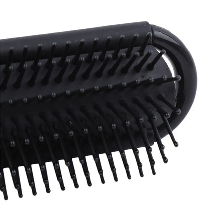 Portable Folding Comb with Makeup Mirror – Compact, Foldable Massaging Comb for Girls & Travel Bags